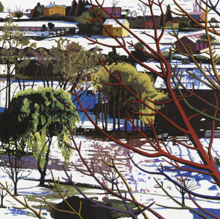 El reino - Óleo sobre lienzo. 194-194 cm