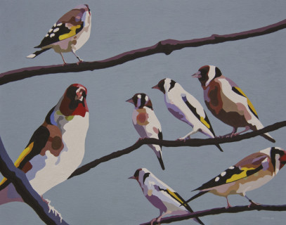 Constelación - Óleo sobre lienzo. 114-146 cm