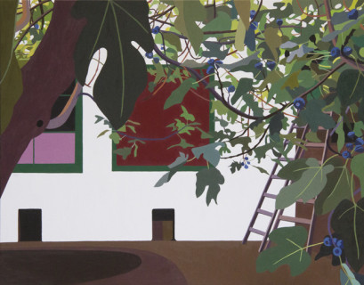 El gallinero - Óleo sobre lienzo. 114-146 cm