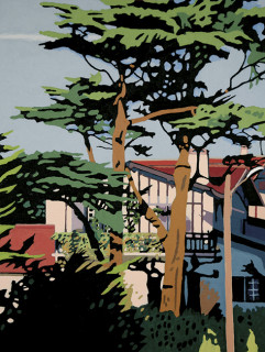 Bidart - Óleo sobre lienzo. 73 x 55 cm