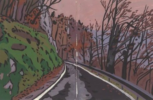 Goñi - Gouache en papel 26,5x40 cm