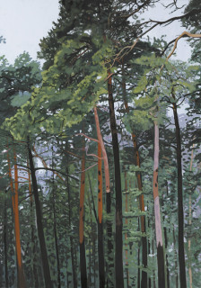 Silvestre - Óleo sobre lienzo. 162 x 114 cm