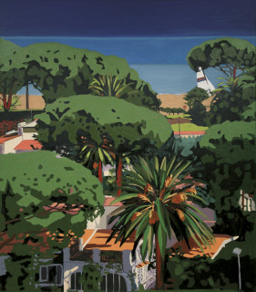 Vilafortuny I - Óleo sobre lienzo. 130 x 114 cm