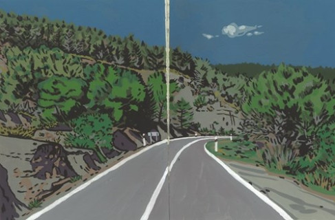 Somport - Gouache en papel 26,5x40 cm